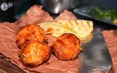 Muffin Pan Chicken BBQ – Maishähnchen grillen in der Muffinform