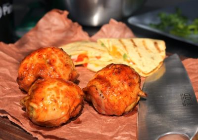 Muffin Pan Chicken BBQ – Maishähnchen grillen in der Muffinform